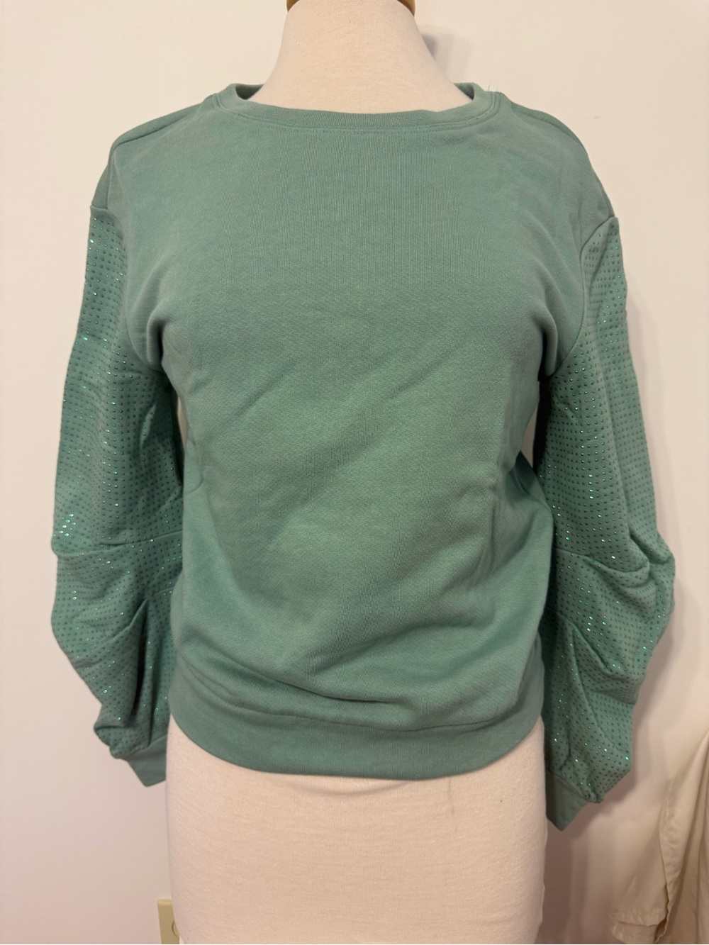 INC International Concepts Sage Crewneck Sweatshirt